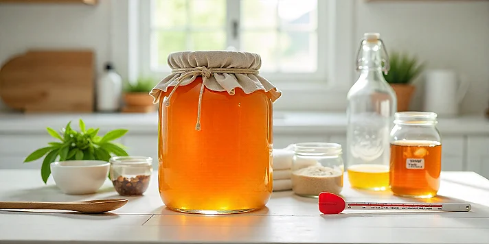 How to Brew Kombucha Without a Starter Kit